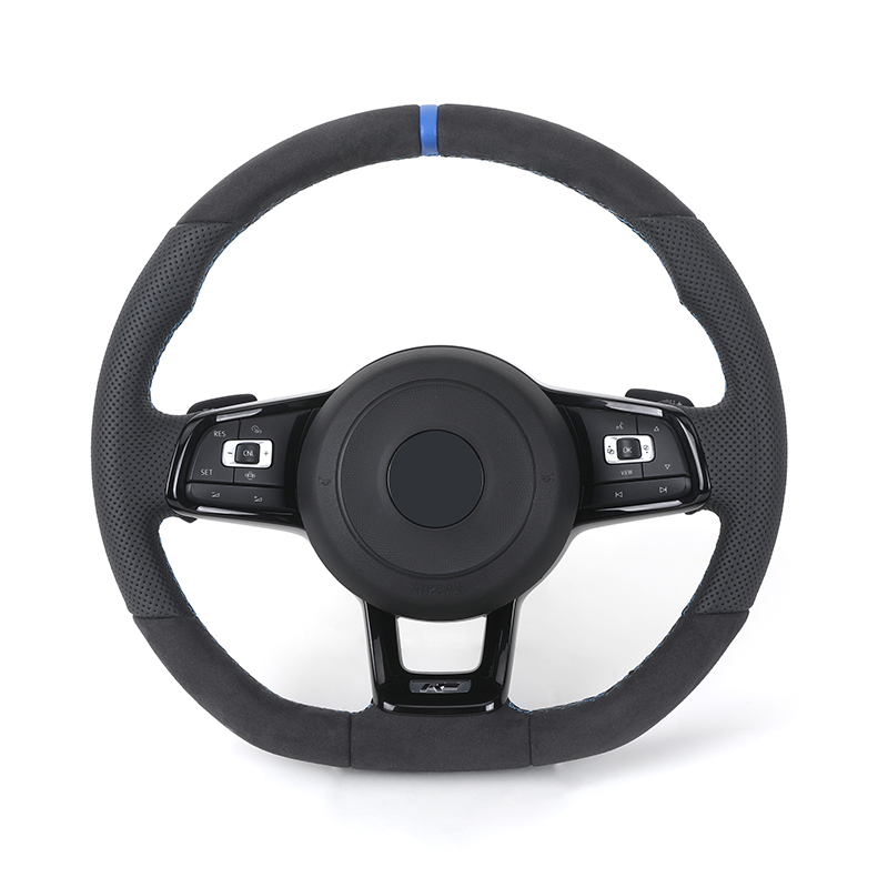 Volante em Alcantara para VW Golf 6 7 R MK6 Mk7 GTI